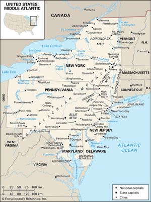 United States: Middle Atlantic region