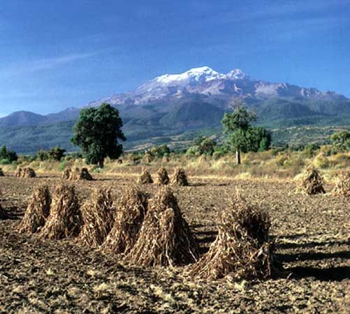 Iztaccíhuatl volcano, Puebla state, Mexico