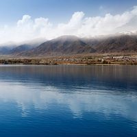 Lake Issyk-kul kyrgyzstan