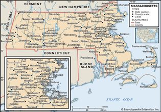 Map of Massachusetts