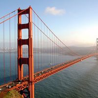 Golden Gate Bridge, San Francisco, California.