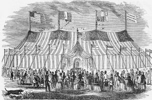 P.T. Barnum's tent