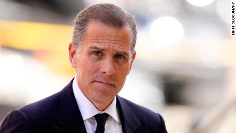 Hunter Biden arrives to federal court on Friday, June 7, in Wilmington, Delaware.