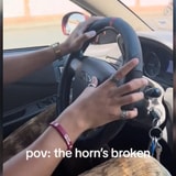 Man Comes Up With A Hilarious Way To Deal With A Broken Car Horn
