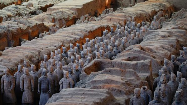 Los guerreros de terracota de la dinastía Qin. - Sputnik Mundo
