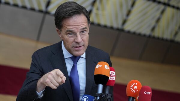 Mark Rutte, primer ministro neerlandés - Sputnik Mundo