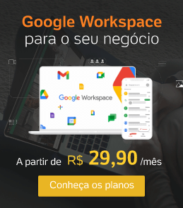 Banner Conheça os planos do Google Workspace