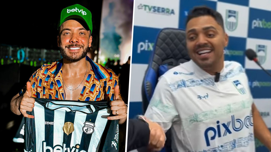 Famosos no futebol: entenda como Wesley Safadão e Tirullipa foram especulados em times da Paraíba