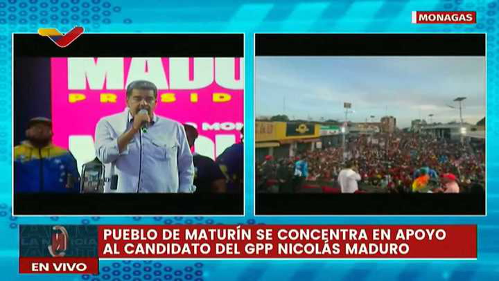 Nicolás Maduro redobló su amenaza a días de las elecciones en Venezuela: “Paz o guerra”