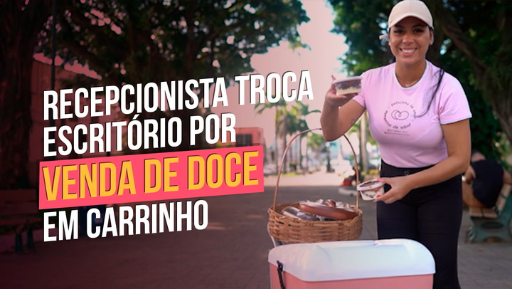 Thumbnail - Empreendedora deixou trabalho com carteira assinada para trabalhar como doceira na Prainha, em Vila Velha