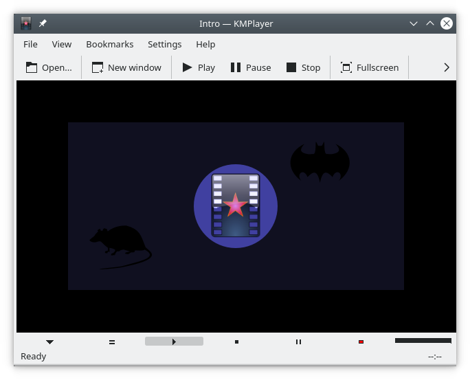 Skärmbild av KMplayer