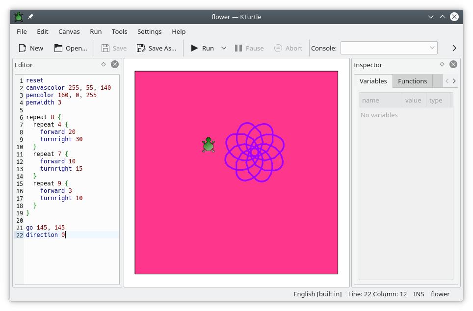 Programmering med KTurtle