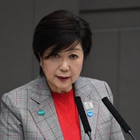 小池百合子知事＝丸山博撮影