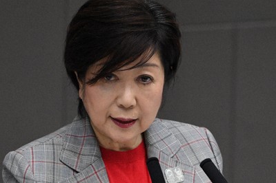 小池百合子知事＝丸山博撮影