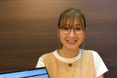 tent　tentの小西恵子社長＝大阪市中央区で、谷田朋美撮影