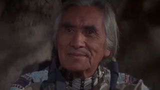 Chief Dan George in Little Big Man