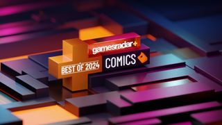 GamesRadar's Year in Review 2024 asset showing best comics logo