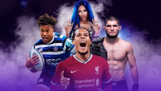 Promotional material for BT Sport