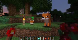 Minecraft fox