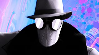 Nicolas Cage's Spider-Man Noir in Spider-Man: Into the Spider-Verse