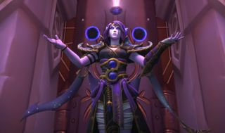 The War Within cinematic with Xal'atath looking victorious 