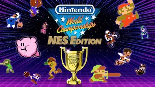 Nintendo World Championships NES Edition hero art work