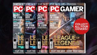 League of Legends PC Gamer magazine