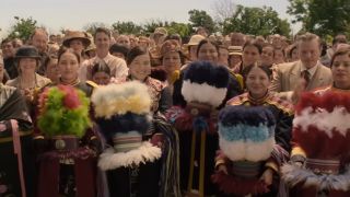 The Osage at a wedding ceremony in Killers of the Flower Moon