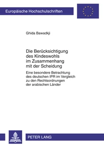 Title: Die Berücksichtigung des Kindeswohls im Zusammenhang mit der Scheidung