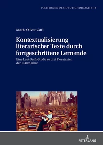 Title: Kontextualisierung literarischer Texte durch fortgeschrittene Lernende