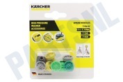 Karcher 26440810  2.644-081.0 Vervangset Sproeikop Universeel geschikt voor o.a. Grijs, K2, K3, K4, K5