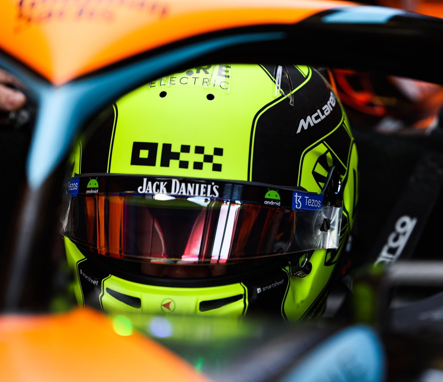 Lando Norris 2023 McLaren Formula 1 Helmet