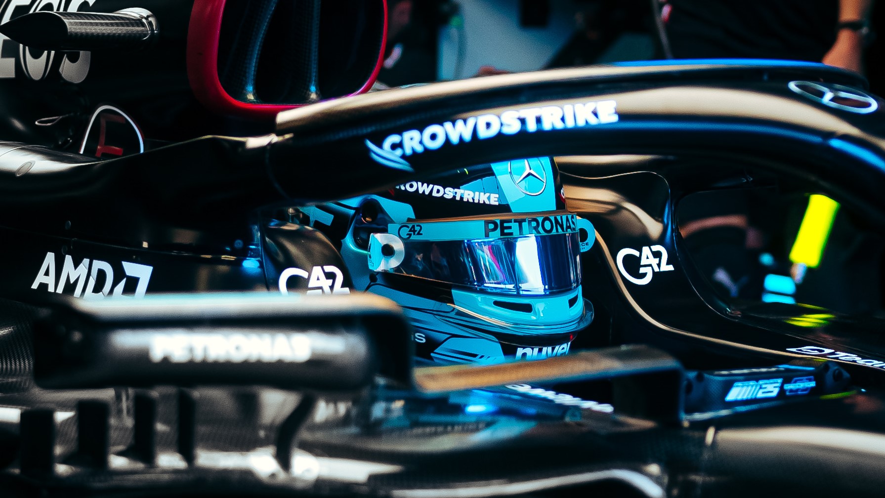 George Russell Mercedes-AMG Petronas F1 Driver Helmet 2023