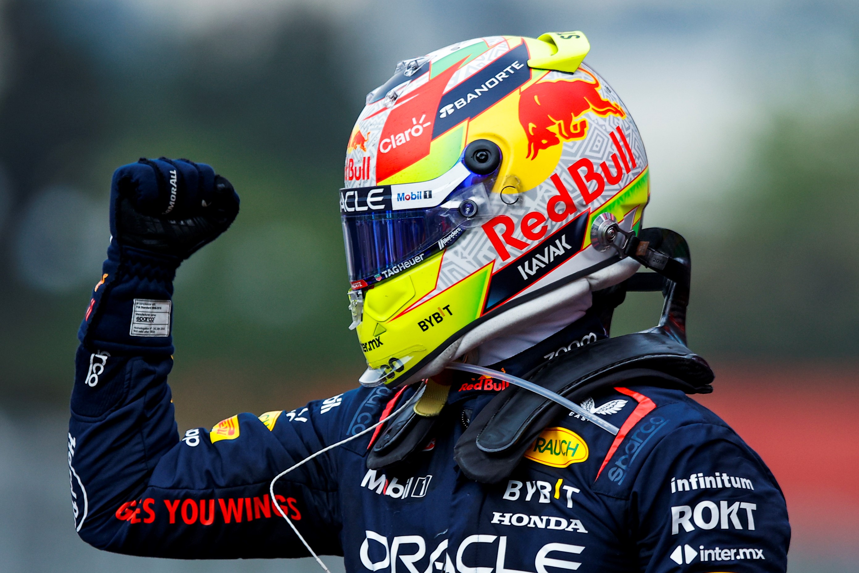 Sergio Perez 2023 Red Bull Racing F1 Helmet