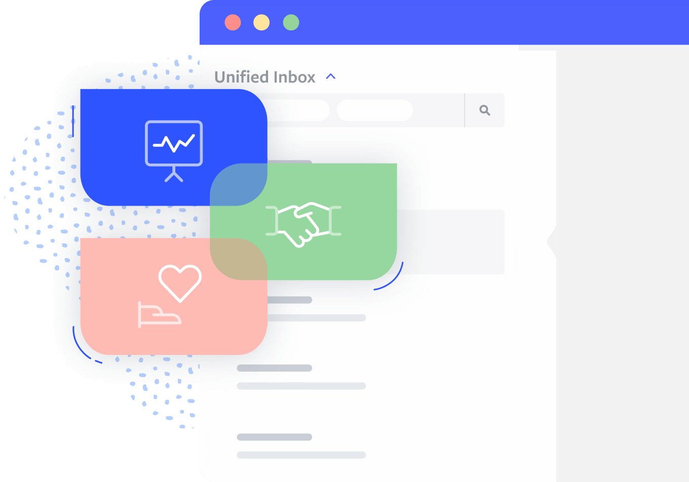 an illustration of the unified inbox