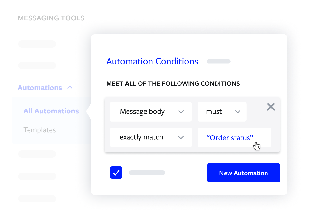 Textline's Automation feature