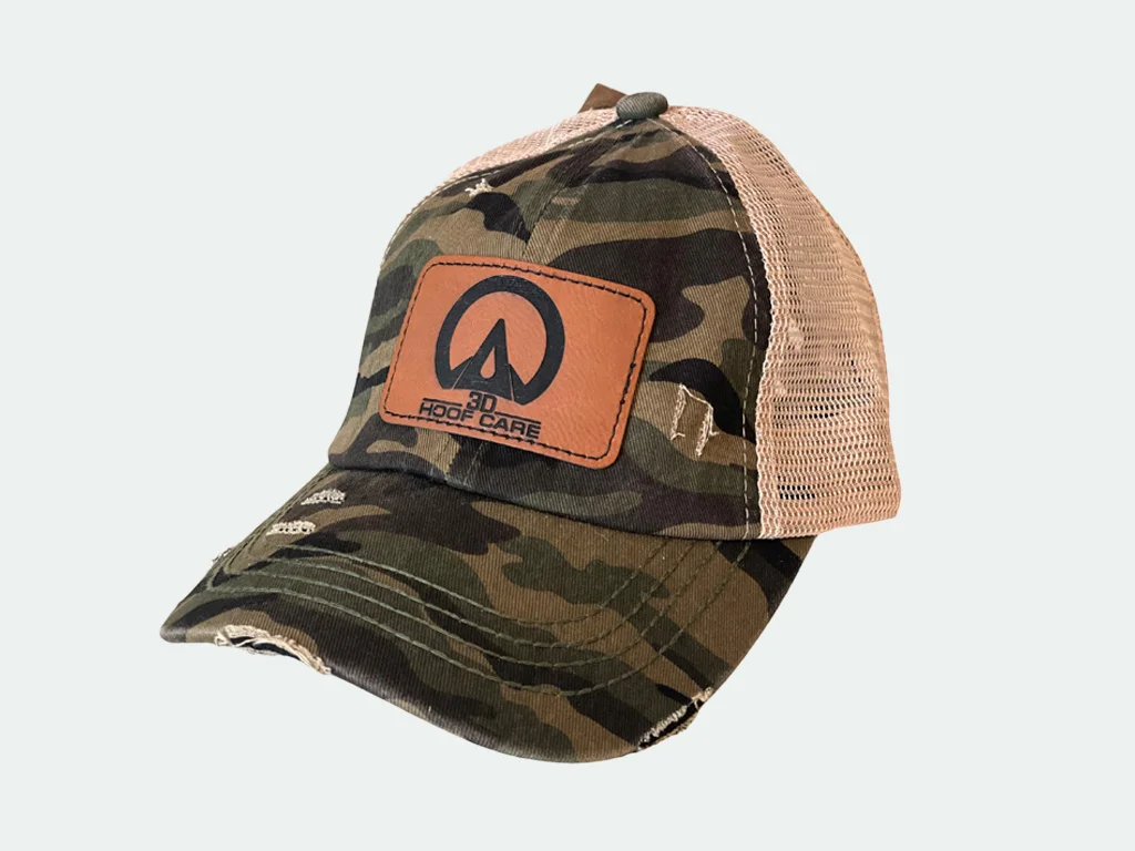 Ladies Camo 3D Hoof Care Hat