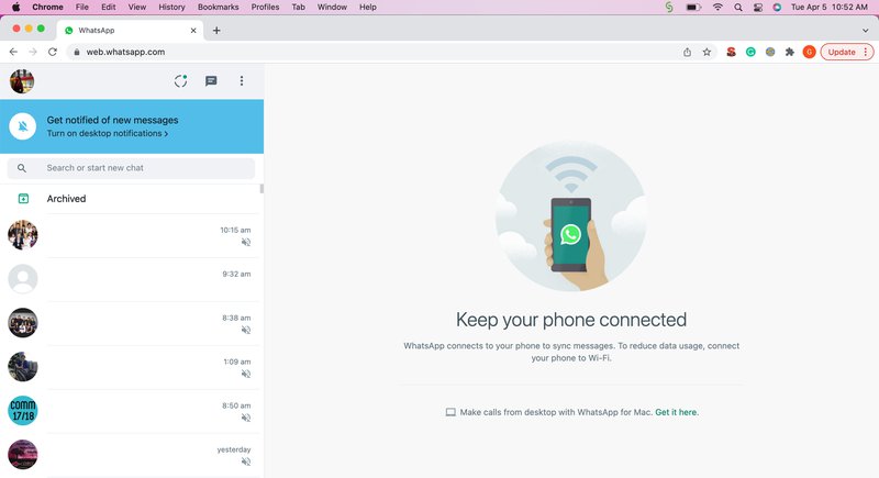 This is how WhatsApp Business PC looks like. Now you can use WhatsApp Business on Web. Learn more about Whatsapp web WhatsApp business in the article.