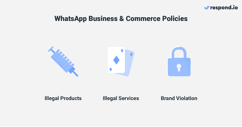 To ensure that the platform remains spam-free, businesses must abide by the company’s policies which protect users’ privacy and bans the trade of illegal products & services. Businesses must also ensure that information like their website URL, customer support number and more on their profile are accurate and up-to-date. They cannot impersonate other businesses or provide misleading information