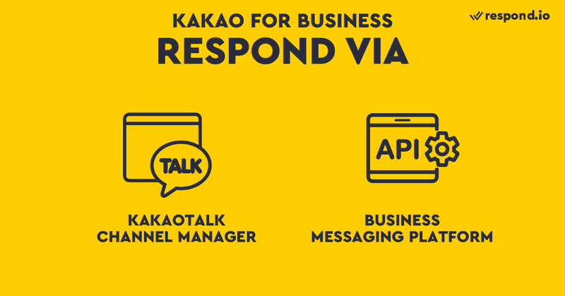 Sie können auf Nachrichten auf KakoTalk antworten, indem Sie den KakaoTalk Channel Manager verwenden oder eine Business Messaging-Plattform anschließen.