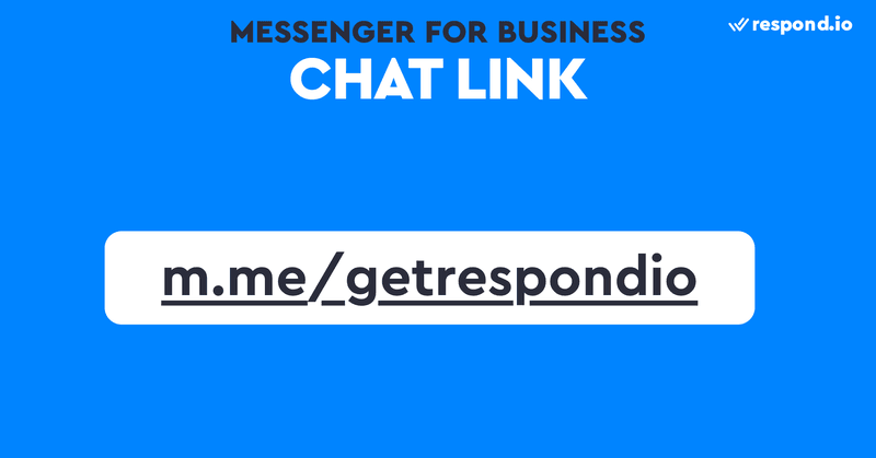 Dies ist ein Bild von Facebook Messenger m.me link mit Referenz. M.me ist ein von Facebook betriebener Dienst für verkürzte URLs, der die Nutzer zu Unterhaltungen im Messenger weiterleitet. Sie können sie auf Ihrer Website oder in E-Mail-Newslettern verwenden, um Online-Verkehr in Messenger-Kontakte umzuwandeln. Indem Sie verschiedene Verweise an verschiedenen Stellen verwenden, können Sie verfolgen, welche Links die meisten Leads generieren.