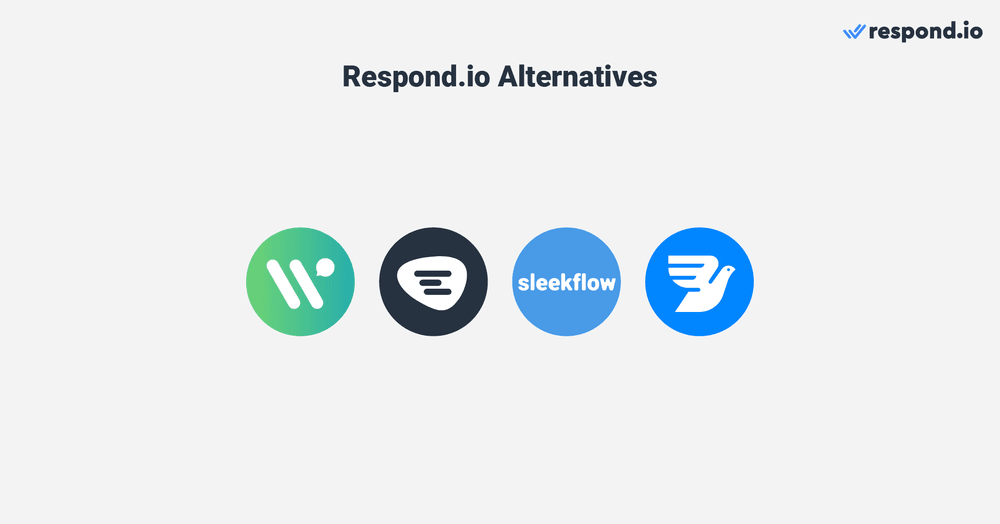 Pada bagian ini, kita akan membahas empat alternatif respond.io termasuk, WATI, Trengo, Sleekflow dan MessageBird. Ketika membandingkan platform-platform ini, kami akan mengevaluasi enam faktor penting. Ini termasuk jumlah saluran yang mereka dukung, kemampuan untuk mengidentifikasi kontak yang kembali di seluruh saluran untuk mencegah percakapan yang terkotak-kotak, kemudahan pengaturan otomatisasi, kemampuan pesan promosi, keandalan platform dan ketersediaan dukungan pelanggan.