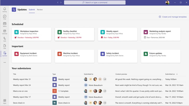 Instant-Messenger-Software für Unternehmen Microsoft Teams