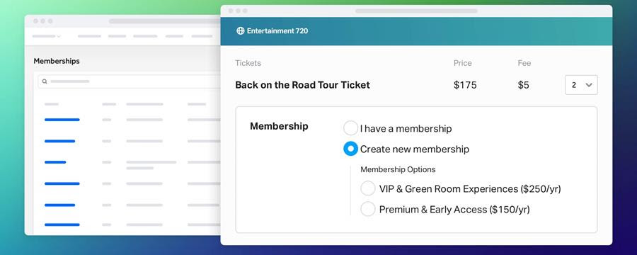 New Feature! Sell and Verify Memberships on Your Ticketing Page