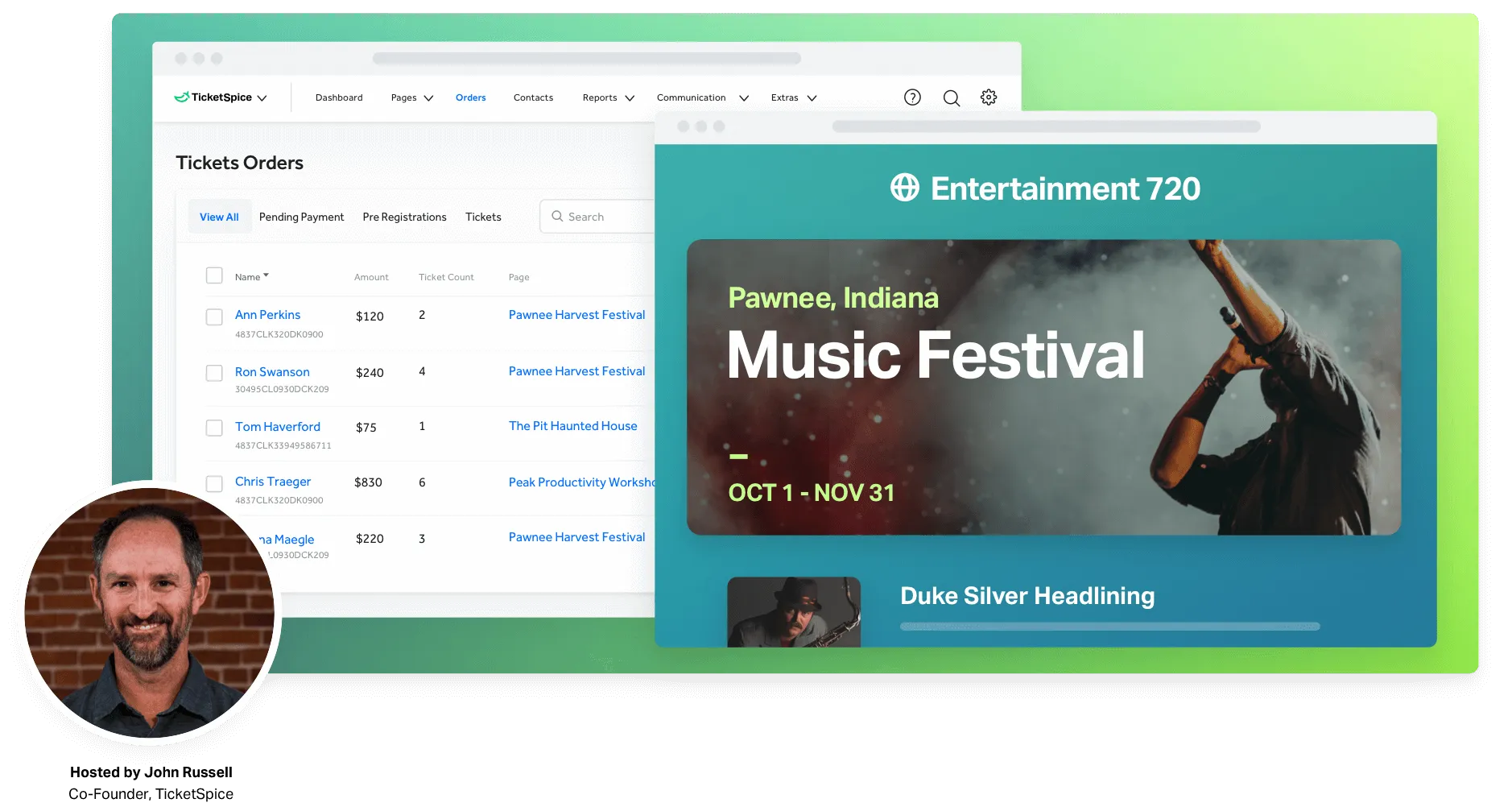 event ticketing software demo for selling tickets online