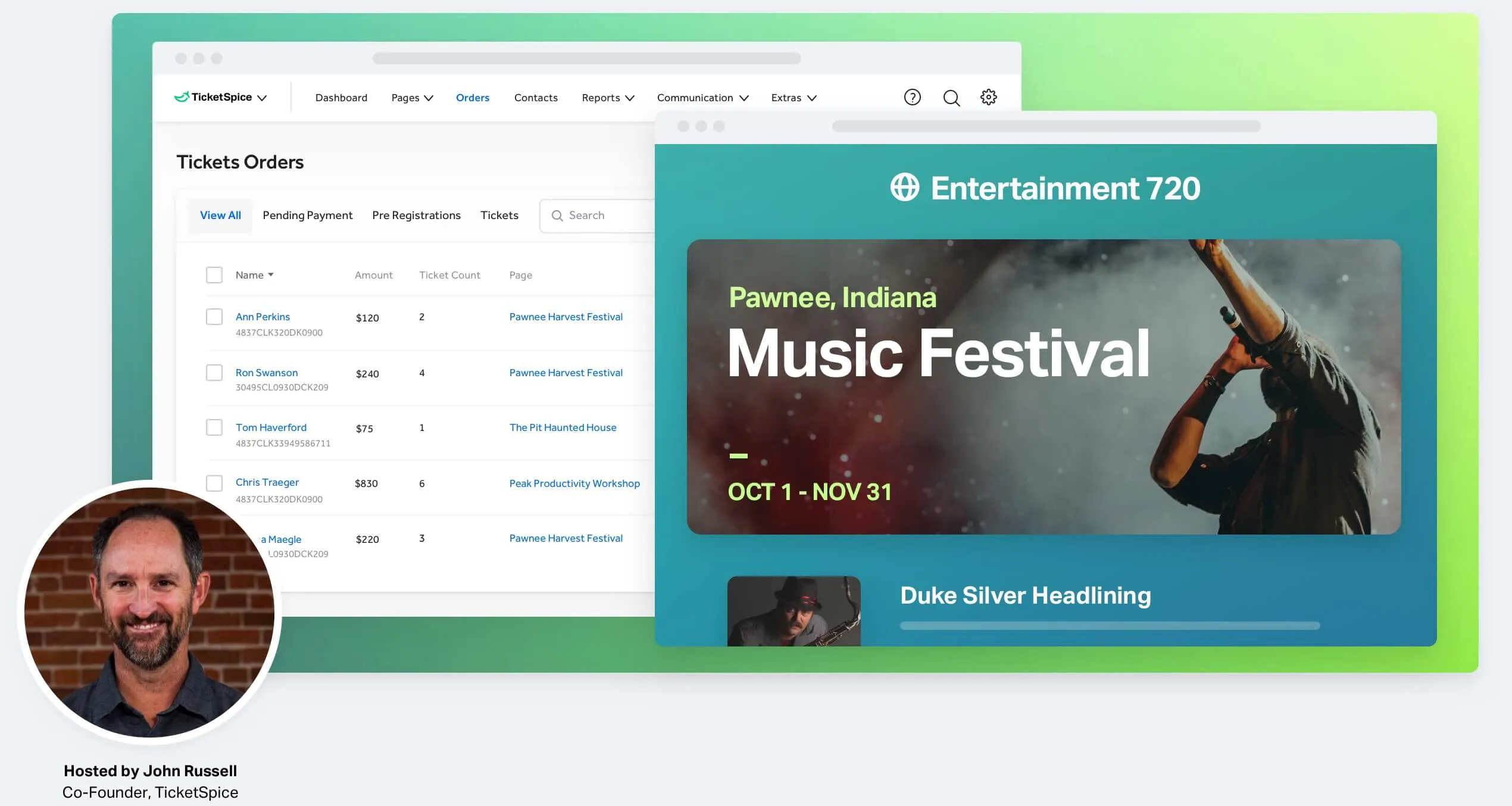 event ticketing software demo for selling tickets online