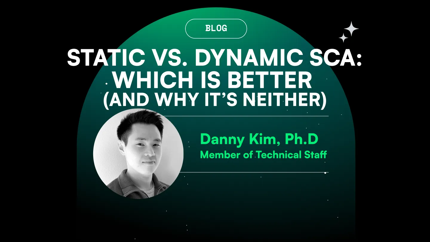 Static SCA vs. Dynamic SCA: Which is Better and Why