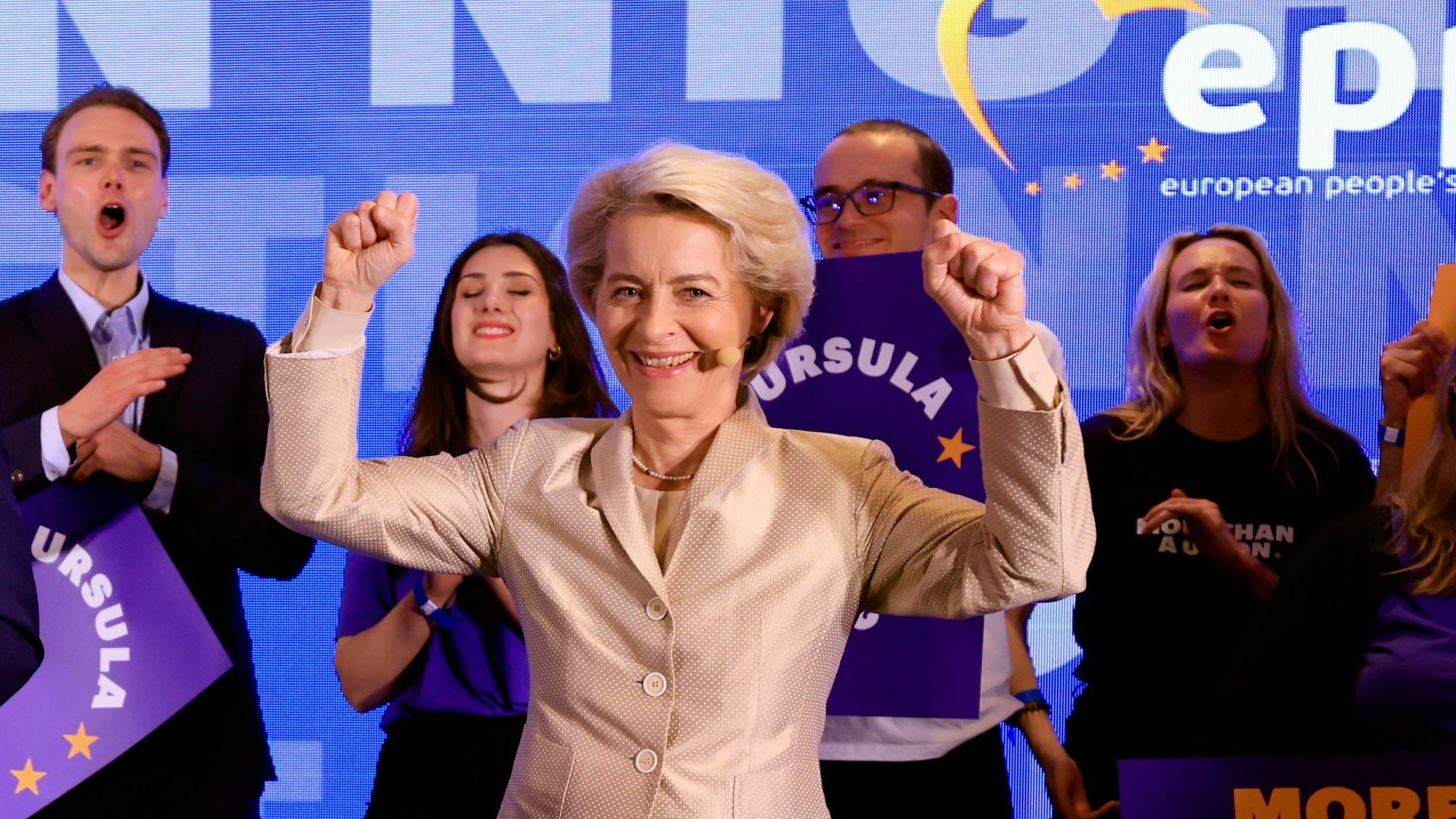 Ursula von der Leyen: Megnyertük az európai parlamenti választásokat