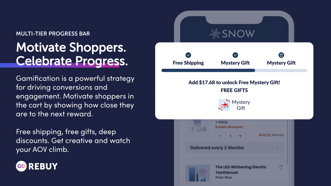 Motivate shoppers to buy more with in-cart rewards