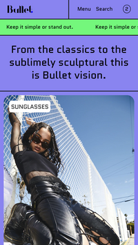 Mobile preview for Bullet in the "Vision" style